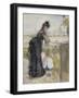 On the Balcony, 1871-72-Berthe Morisot-Framed Giclee Print