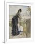 On the Balcony, 1871-72-Berthe Morisot-Framed Giclee Print