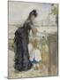 On the Balcony, 1871-72-Berthe Morisot-Mounted Giclee Print