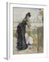 On the Balcony, 1871-72-Berthe Morisot-Framed Giclee Print