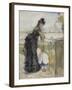 On the Balcony, 1871-72-Berthe Morisot-Framed Giclee Print