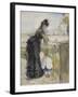 On the Balcony, 1871-72-Berthe Morisot-Framed Giclee Print