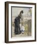 On the Balcony, 1871-72-Berthe Morisot-Framed Premium Giclee Print