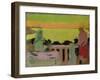 On the Balcony at Silencio, or Marthe and Marie in Silence, C. 1917-Maurice Denis-Framed Giclee Print
