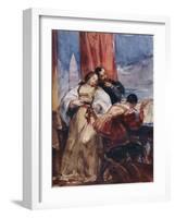 'On the Balcony, Venice', c1826-Richard Parkes Bonington-Framed Giclee Print