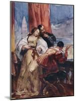 'On the Balcony, Venice', c1826-Richard Parkes Bonington-Mounted Giclee Print