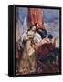 'On the Balcony, Venice', c1826-Richard Parkes Bonington-Framed Stretched Canvas