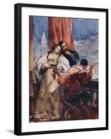 'On the Balcony, Venice', c1826-Richard Parkes Bonington-Framed Giclee Print