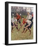 On the Ball!-English School-Framed Giclee Print