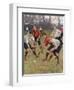 On the Ball!-English School-Framed Premium Giclee Print