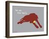 On The Ball-Dog is Good-Framed Art Print