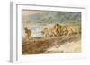 On the Bank of an African River, 1918-Briton Riviere-Framed Giclee Print