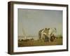 On the Bank of the Nile, 1871-Eugene Fromentin-Framed Giclee Print