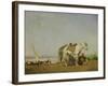 On the Bank of the Nile, 1871-Eugene Fromentin-Framed Giclee Print