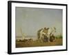 On the Bank of the Nile, 1871-Eugene Fromentin-Framed Giclee Print