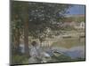 On the Bank of the Seine, Bennecourt, 1868-Claude Monet-Mounted Giclee Print