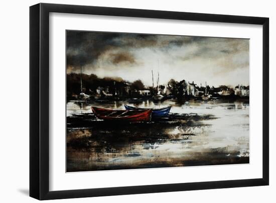 On the Bank-Sydney Edmunds-Framed Giclee Print