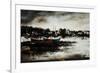 On the Bank-Sydney Edmunds-Framed Giclee Print