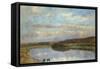 On the Banks of the Dardent at Veullettes-Albert-Charles Lebourg-Framed Stretched Canvas