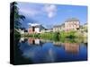 On the Banks of the Nore River, Town of Kilkenny, Ireland-J P De Manne-Stretched Canvas