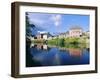 On the Banks of the Nore River, Town of Kilkenny, Ireland-J P De Manne-Framed Photographic Print