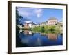 On the Banks of the Nore River, Town of Kilkenny, Ireland-J P De Manne-Framed Photographic Print