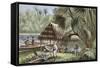 On the Banks of the Oyapock River, French Guiana-null-Framed Stretched Canvas