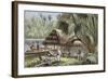 On the Banks of the Oyapock River, French Guiana-null-Framed Giclee Print