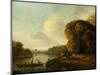 On the Banks of the River-Richard Wilson-Mounted Giclee Print