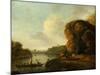 On the Banks of the River-Richard Wilson-Mounted Giclee Print