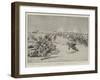 On the Battlefield at Omdurman, Cool Rifles for the Fighting Line-Henry Marriott Paget-Framed Giclee Print