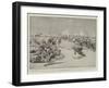 On the Battlefield at Omdurman, Cool Rifles for the Fighting Line-Henry Marriott Paget-Framed Giclee Print