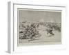 On the Battlefield at Omdurman, Cool Rifles for the Fighting Line-Henry Marriott Paget-Framed Giclee Print