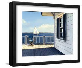 On the Bay-Daniel Pollera-Framed Art Print