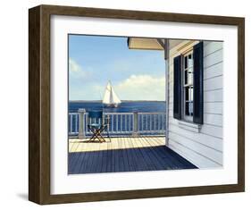 On the Bay-Daniel Pollera-Framed Art Print