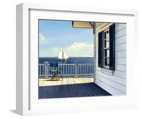 On the Bay-Daniel Pollera-Framed Art Print