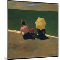 On the Beach, 1899-F?lix Vallotton-Mounted Giclee Print