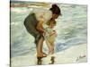 On the Beach, 1908-Joaqu?n Sorolla y Bastida-Stretched Canvas