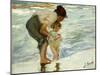 On the Beach, 1908-Joaqu?n Sorolla y Bastida-Mounted Premium Giclee Print