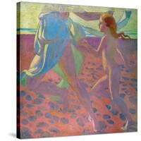On the Beach, 1912-Maurice Denis-Stretched Canvas