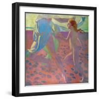 On the Beach, 1912-Maurice Denis-Framed Giclee Print