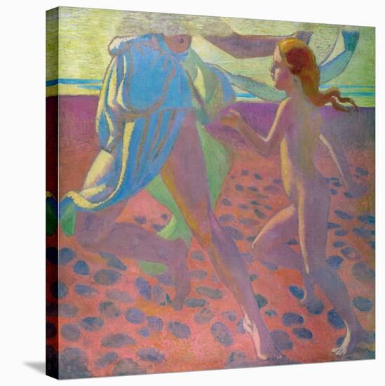 On the Beach, 1912-Maurice Denis-Stretched Canvas