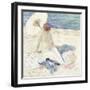 On the Beach, 1913-Frederick Carl Frieseke-Framed Giclee Print