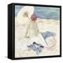 On the Beach. 1913-Frederick Karl Frieseke-Framed Stretched Canvas