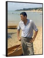 ON THE BEACH, 1959 directed by STANLEY KRAMER Gregory Peck (photo)-null-Framed Photo