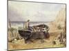 On the Beach at Bonchurch-Myles Birket Foster-Mounted Giclee Print