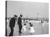 On the Beach at Rockaway, N.Y.-null-Stretched Canvas