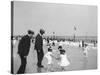 On the Beach at Rockaway, N.Y.-null-Stretched Canvas