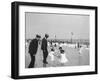 On the Beach at Rockaway, N.Y.-null-Framed Photo