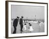 On the Beach at Rockaway, N.Y.-null-Framed Photo